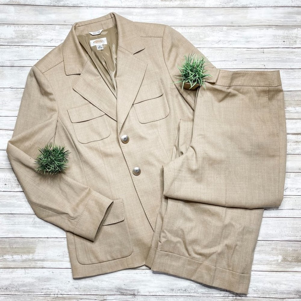 Talbots Wool 2 Piece Suit